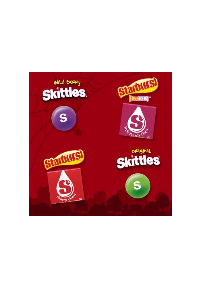 Wrigley's Skittles Starburst Fun Size Chewy Candy Assorted Variety Individually Wrapped 3228 Ounces Bulk Bag - Image 5