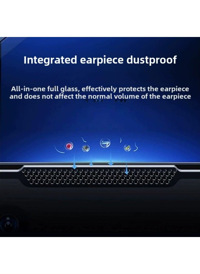 Generic - Iphone16pro Tempered Film Apple 15promax Seconds Sticker Mobile Phone Film 13 Dust Removal Bin Tempered Film 11 Pull-Color:Dust Removal Chamber  (with Packaging)-Size:iPhone12mini - Image 1