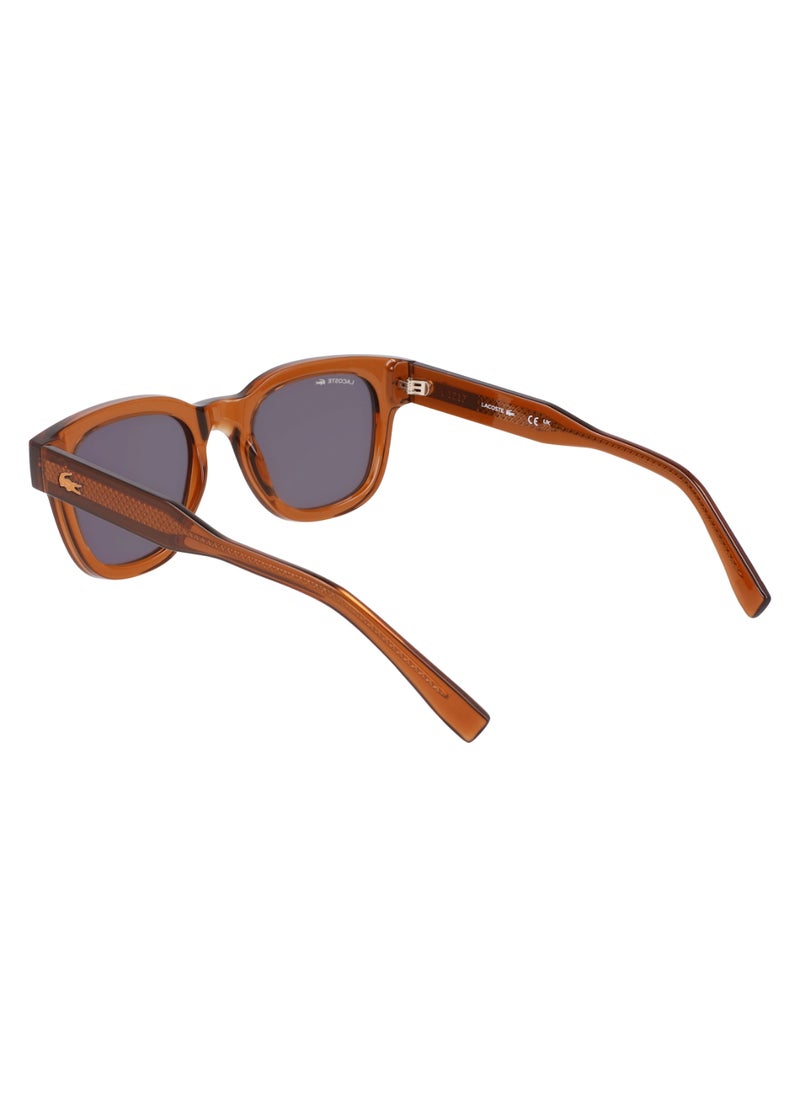 LACOSTE FULL RIM BIO INJ-G820 OVAL LACOSTE SUNS L6023S  4921 (210) BROWN  - Image 5