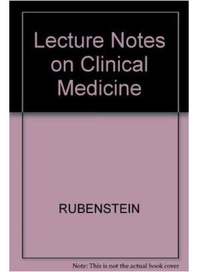 Lecture Notes on Clinical Medicine 