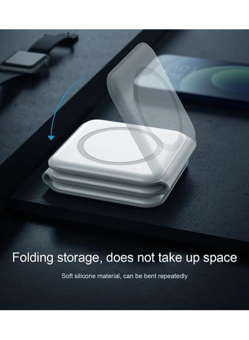 Magnetic 3 in 1 Foldable Charging Station for Apple Multiple Devices - Image 2