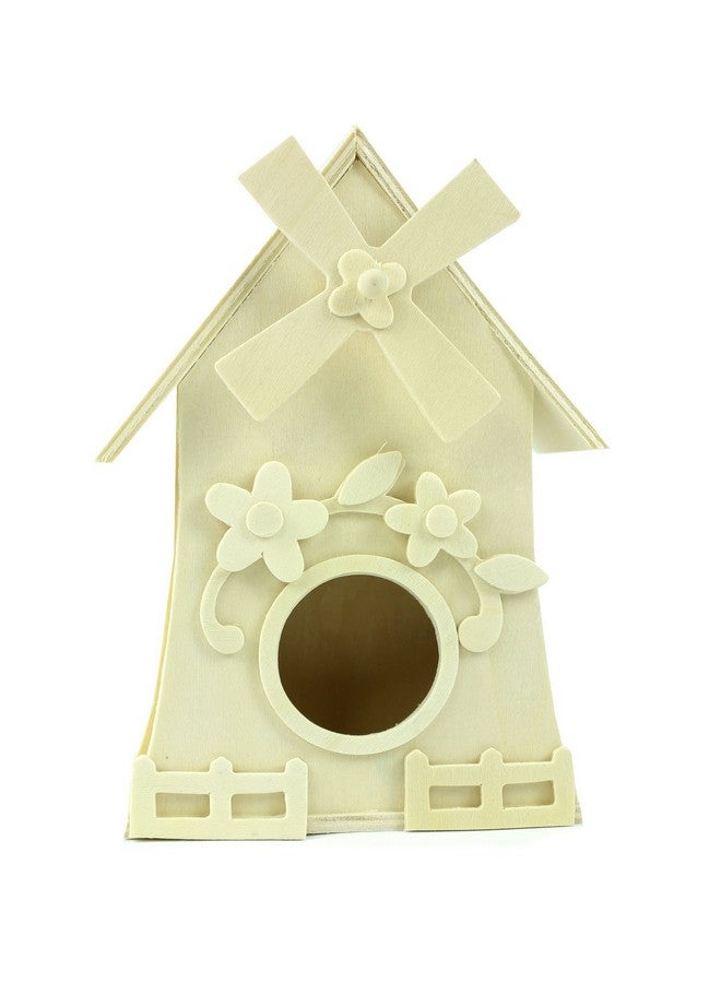 MasterPieces Works Of Ahhh Windmill Birdhouse Large Wood Paint Kit - Image 4