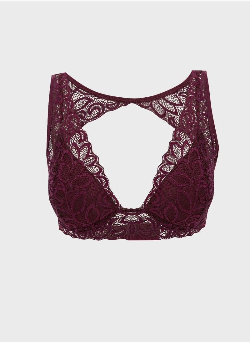 LC WAIKIKI - Lace Plunge Neck Bra - Image 1