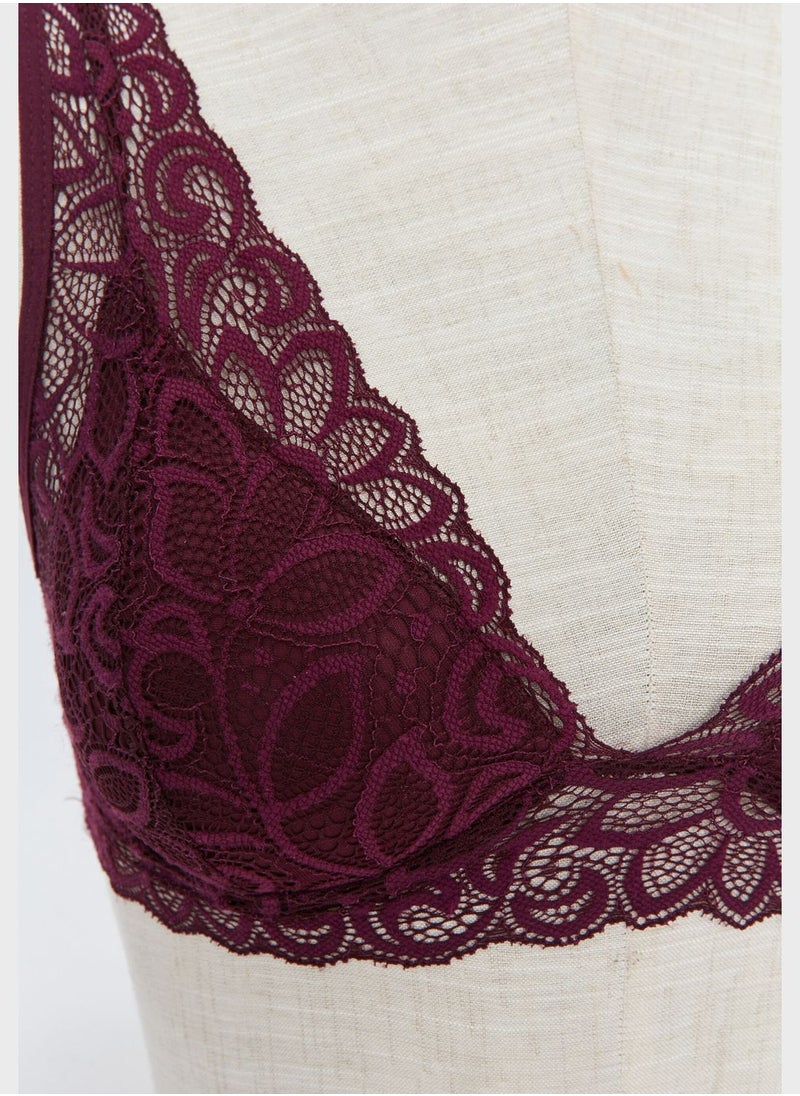 LC WAIKIKI - Lace Plunge Neck Bra - Image 1