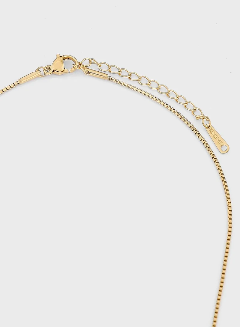 Petit Moments K-Letter Necklace