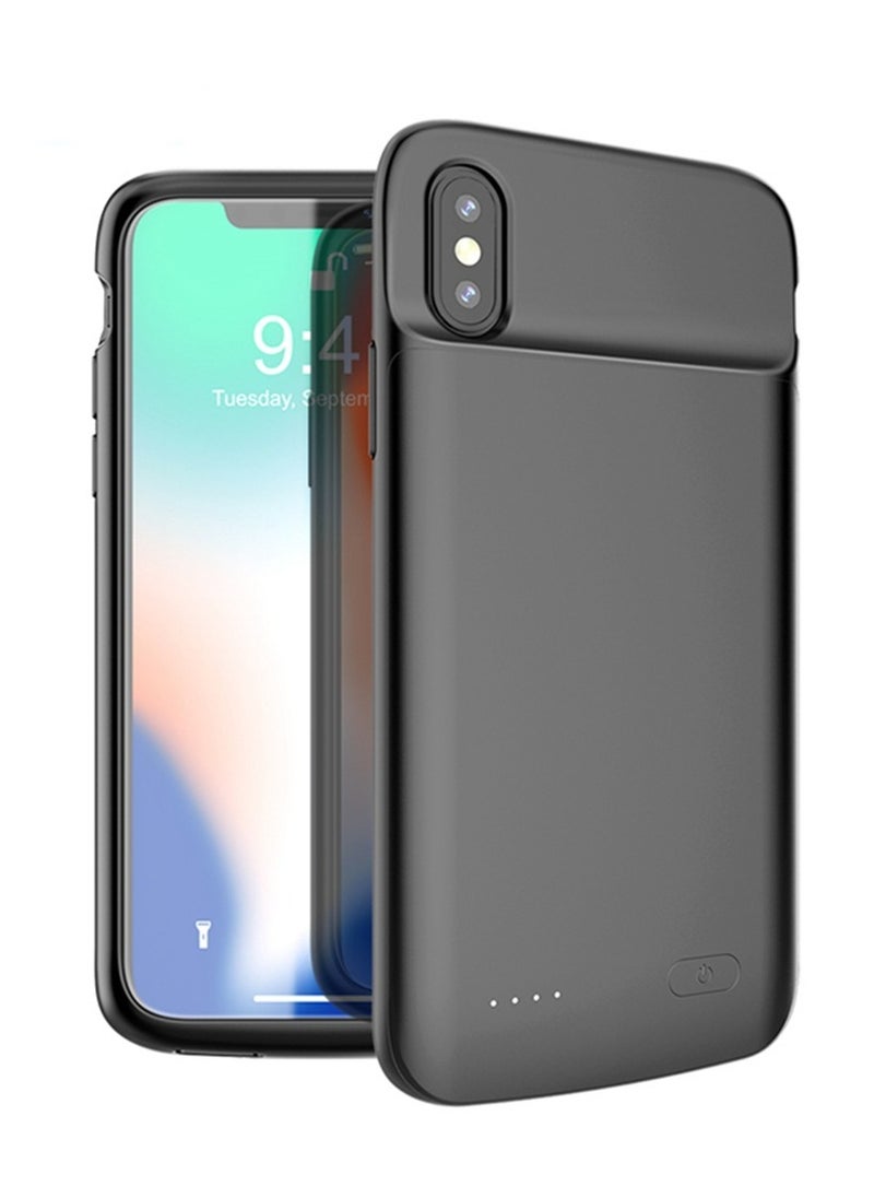 GULFLINK Silicone Slim Ultra Thin Smart Battery Case 6800 mAh For iPhone X/XS  - Image 1