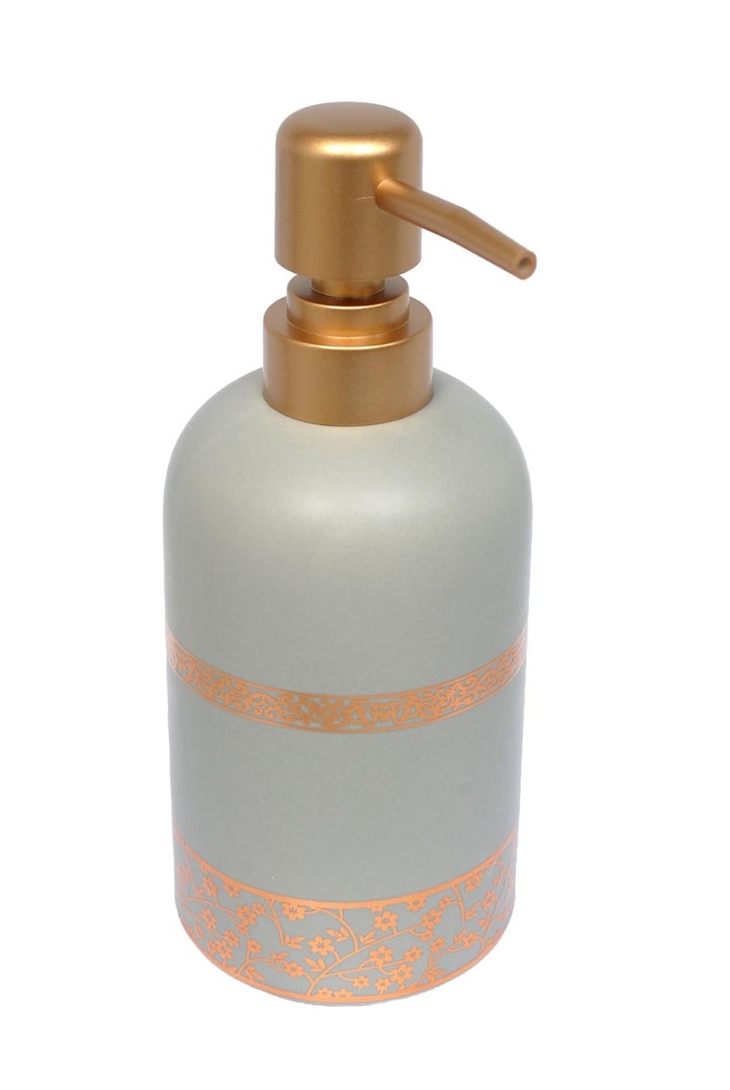 Skywalk Ceramic Liquid Soap Dispenser (250ml)-Color- Grey - Image 2