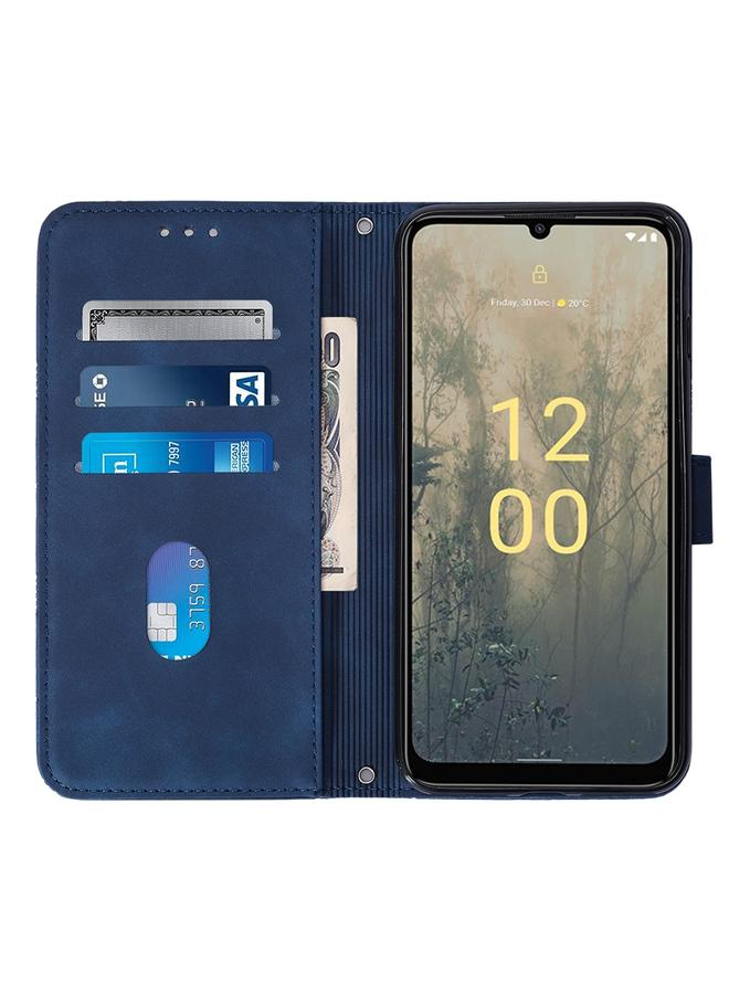 S-TOP Case For Nokia C31 Crossbody 3D Embossed Flip Leather Phone Case - Image 5