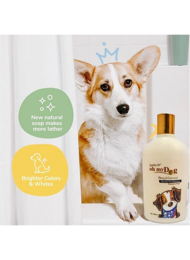 بت شامبو أوه ماي دوج 500 مل بنكهة التوت وجوز الهند للكلاب والجراء - Image 4