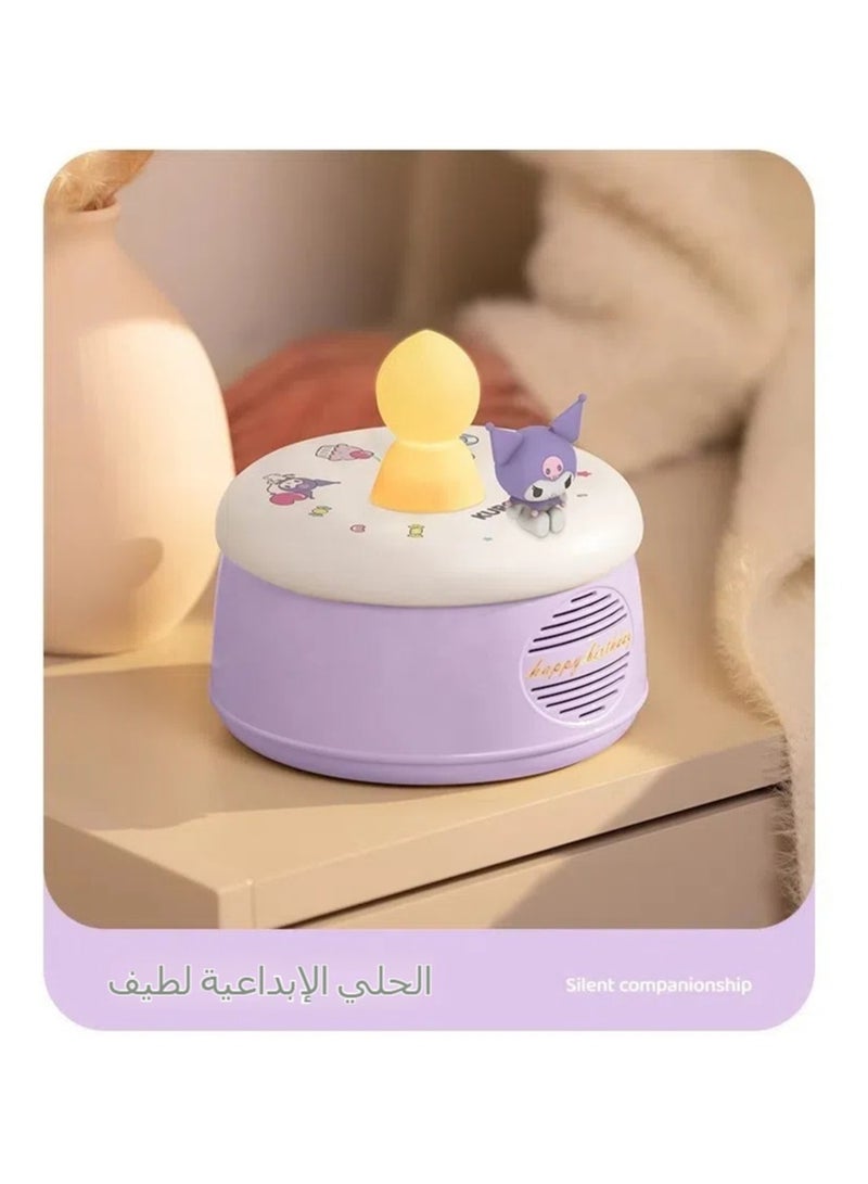 General Kulomi Wireless Bluetooth speaker, cartoon Bluetooth speaker with nightlight, portable mini wireless Bluetooth speaker, suitable for children, high volume Bluetooth 5.0 bedroom home office  - Image 3