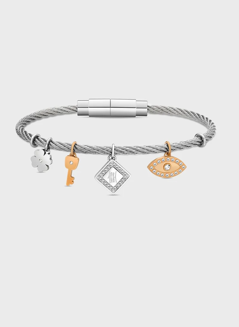 CERRUTI 1881 Chain Detailed Bracelet