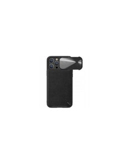 Nillkin Camshield Leather S Case Cover iPhone 14 Pro Max- Black