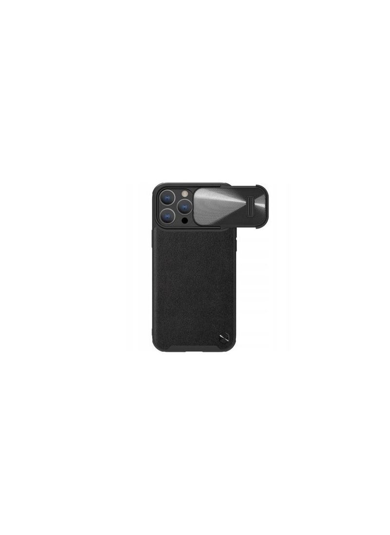 Nillkin - Nillkin Camshield Leather S Case Cover iPhone 14 Pro Max- Black - Image 1