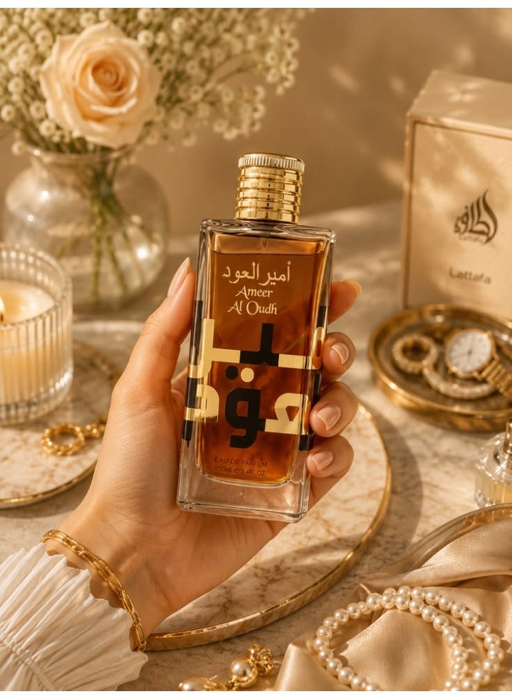 Lattafa Ameer Al Oudh Intense Oud Eau de Parfum – 3.4 oz (100ml🌟🌟🌟🌟🌟 - Image 1