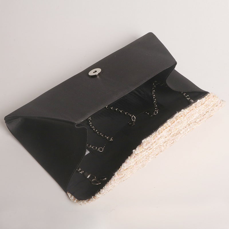 New Dinner Bag High-End Banquet Clutch Bag Ins Wind Shoulder Women'S Dinner Bag A Generation Of Hair - Image 4