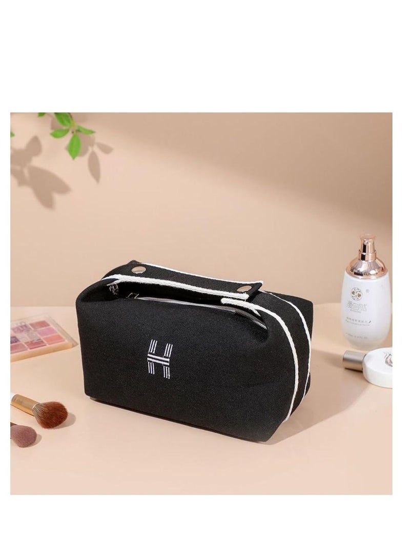 general Simple Portable Toiletry Bag Cosmetic Bag Waterproof Dustproof Travel Storage Bag Blue - Image 1