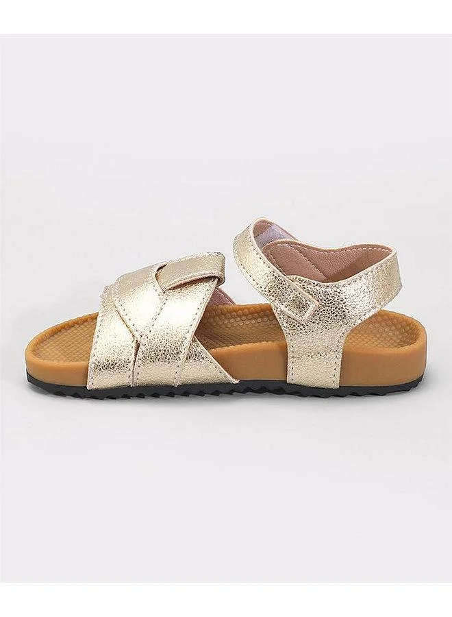Mark & Mia Mark & Mia Velcro Closure Party Sandals - Silver