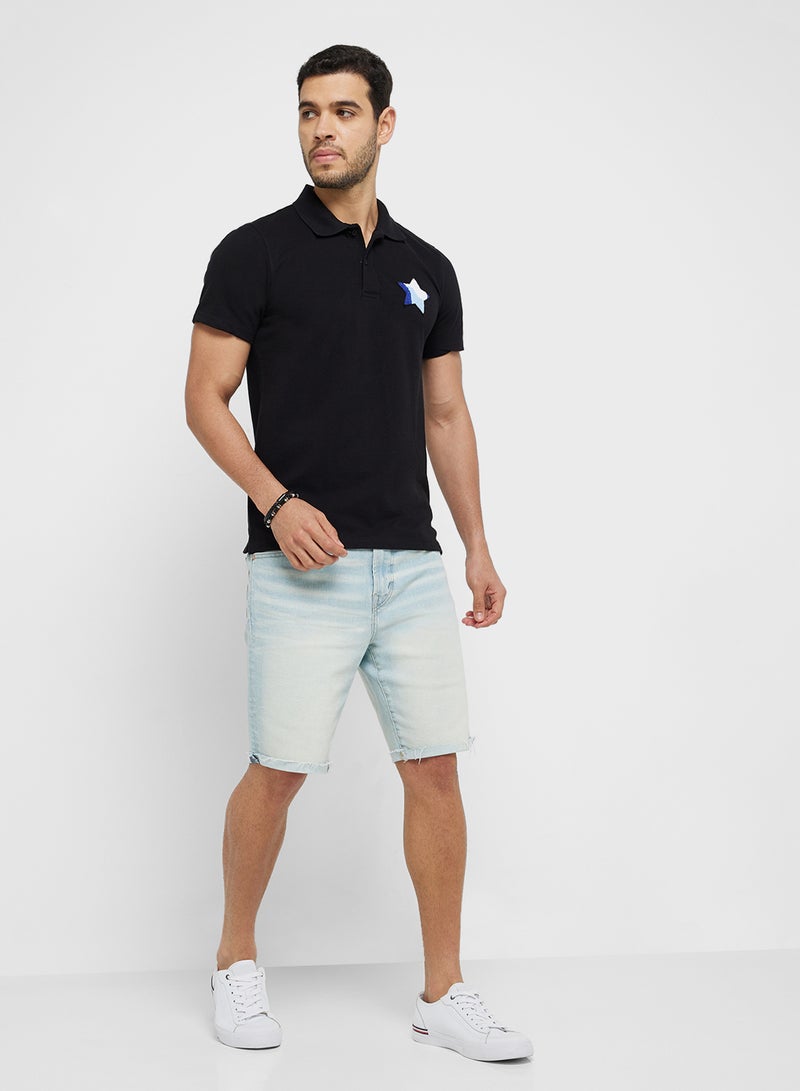 Robert Wood Logo Polo Shirt - Image 4