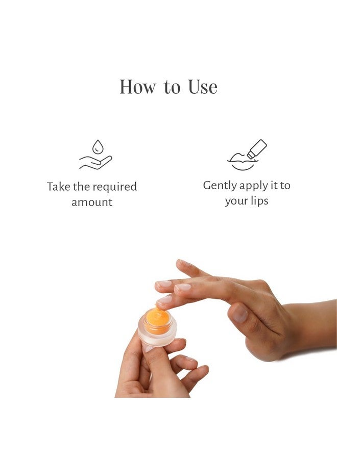 Shankara GheesutrÄ Saffron Lip Butter, Ayurvedic Lip Balm for Soothing Dry, Inflamed, and Chapped Lips - Nourishment, Moisturizing, and Hydration up to 12 Hours - (Pack of 1) - 3ml - Image 5