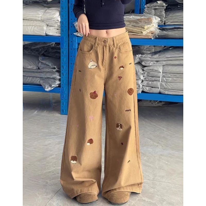 Unisex Casual Daily Denim Jeans - Image 4