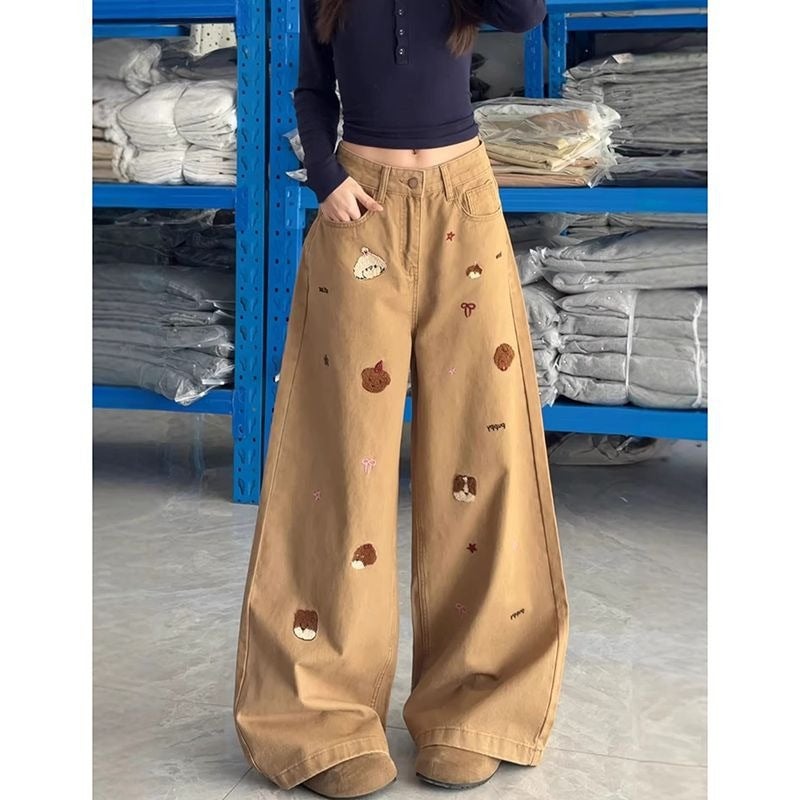 Unisex Casual Daily Denim Jeans - Image 3