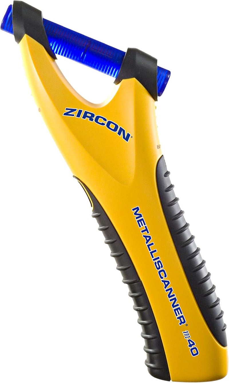 Zircon Zircon MetalliScanner m40 Handheld Electronic Metal Detector For Use on Dry Wall Concrete Lathe and Plaster Stucco and More  - Image 1