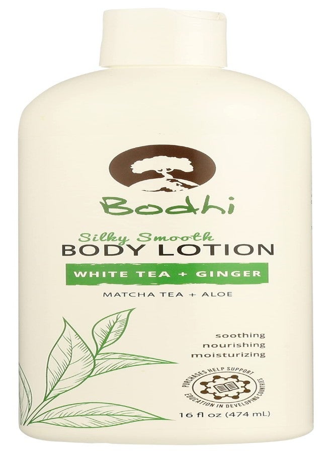 BODHI HANDMADE SOAP White Tea & Ginger Body Lotion, 16 FZ - Image 1