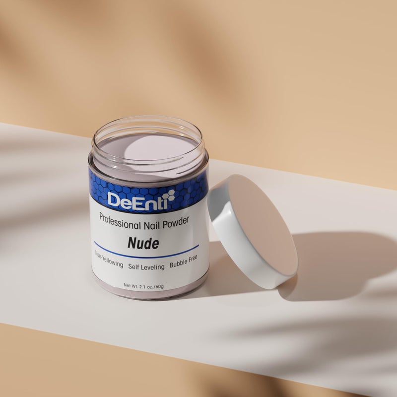 DeEnti Acrylic Nail Powder, 2oz Nude Acrylic Powder Dip for Nails, Long Lasting Salon Quality, Bubble Free Professional Manicures, Fake Nails, Carving & Extensions - Image 5