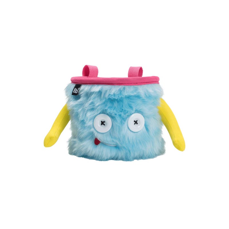 8B+ 8BPLUS 8BPlus Jamie Chalk Bag for Climbing, Bouldering - Carabiner and Adjustable Belt Included - 5" Wide Opening - 2 Brush Holders, for Left & Right Handers - Image 1