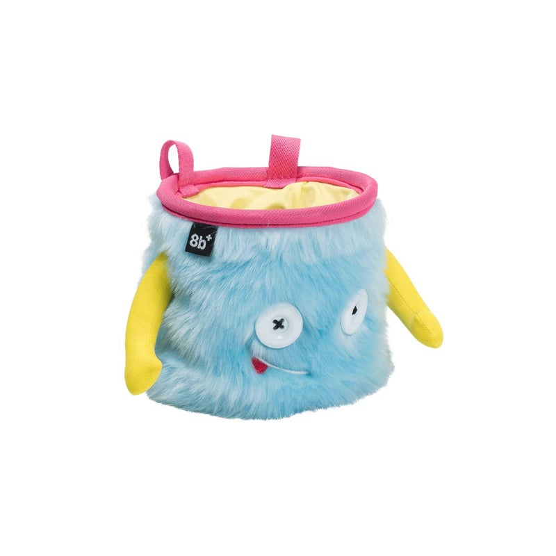 8B+ 8BPLUS 8BPlus Jamie Chalk Bag for Climbing, Bouldering - Carabiner and Adjustable Belt Included - 5" Wide Opening - 2 Brush Holders, for Left & Right Handers - Image 2