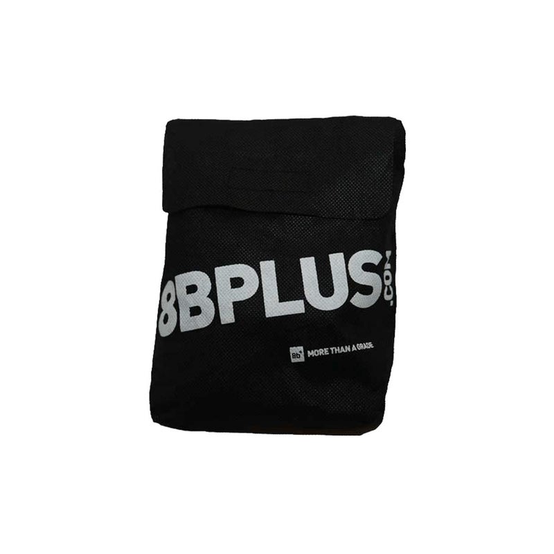 8B+ 8BPLUS 8BPlus Jamie Chalk Bag for Climbing, Bouldering - Carabiner and Adjustable Belt Included - 5" Wide Opening - 2 Brush Holders, for Left & Right Handers - Image 5