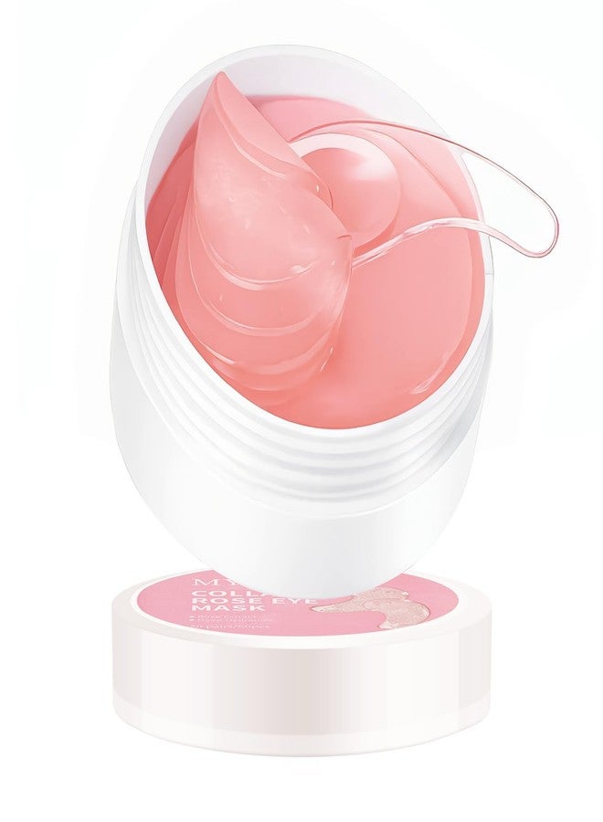 Mererke_Pretty Under Eye Patches– 60 Pcs, Rose Under Eye Masks for Dark Circles, Puffy Eyes, Bags & Wrinkles with Collagen, Revitalize and Moisturize, Cooling and Hydrating, Suitable For Men and Women - Image 1