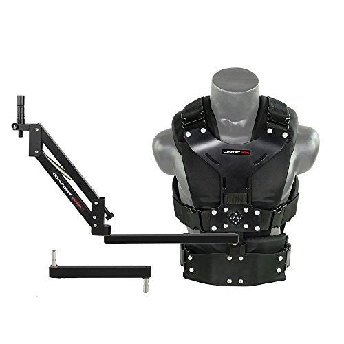 FLYCAM Comfort Vest&Stabilizing Arm For Flycam 5000/3000 Handheld Stabilizer|Camera Steadycam Body Mounted System (Cmft-Av)Black - Image 1