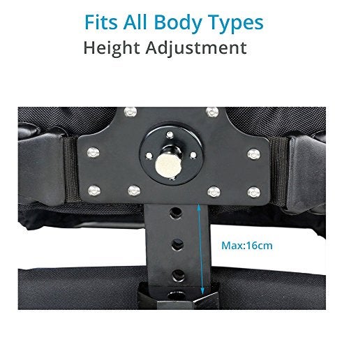 FLYCAM Comfort Vest&Stabilizing Arm For Flycam 5000/3000 Handheld Stabilizer|Camera Steadycam Body Mounted System (Cmft-Av)Black - Image 5