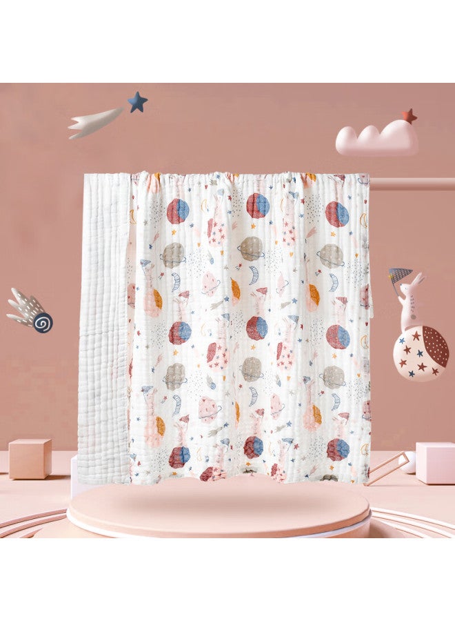 GB Goodbaby Baby Bath Towel, Pure Cotton, Six-layer Gauze, Newborn Baby Bath Towel, Large Towel For Children, 6-layer Gauze Blanket - Image 5
