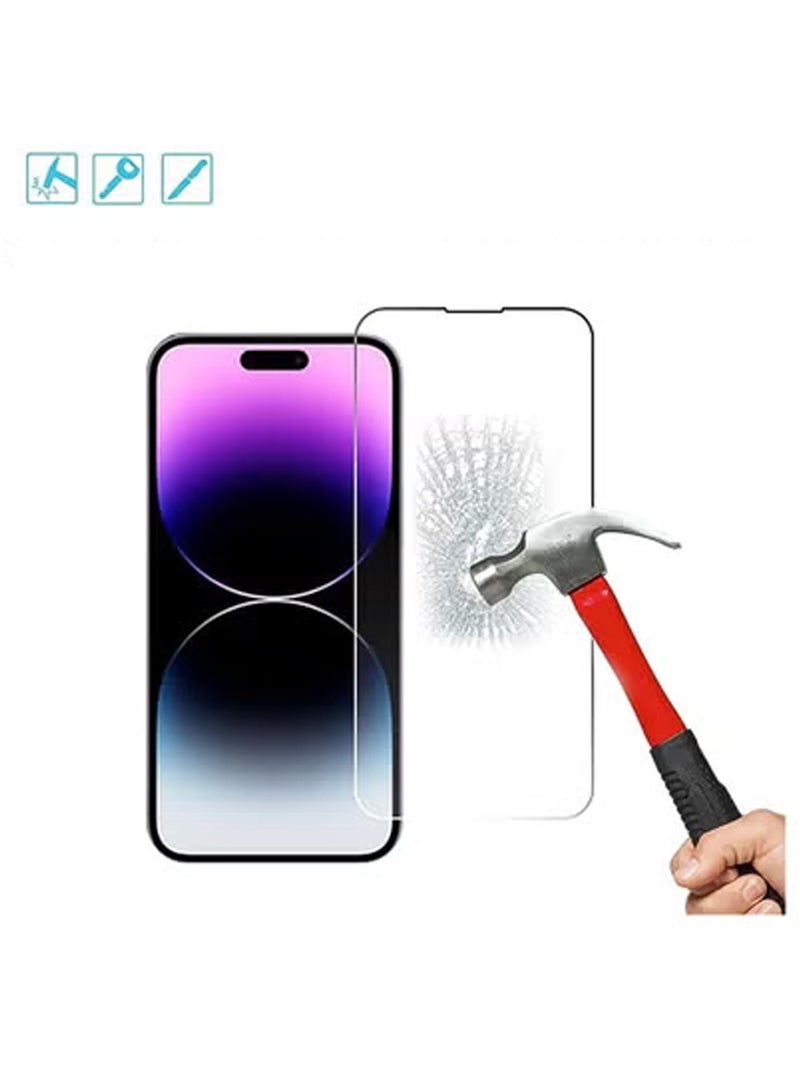 إكس ليفيل فون 14 برو ماكس حالة الهاتف المحمول ، مع 1 شاشة الفيلم تشديد الزجاج حامي - Image 3