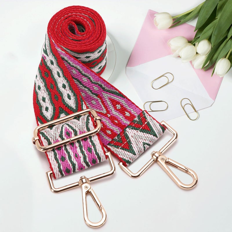 GINJKGO Purse Straps Women's Crossbody Handbags - Purse Straps Replacement Crossbody for Bags, Wide Guitar Shoulder Strap for Crossbody Bag - Image 2