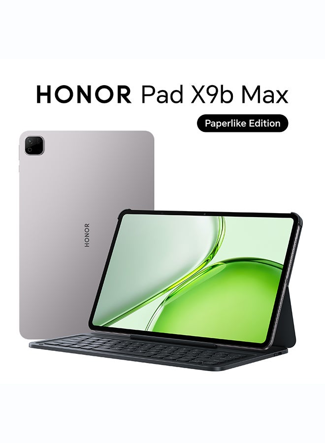 Honor Pad X9b Max Paperlike Edition 13-Inch Grey  6GB RAM 256GB WiFi (keyboard inbox)  - Middle East Version - Image 2