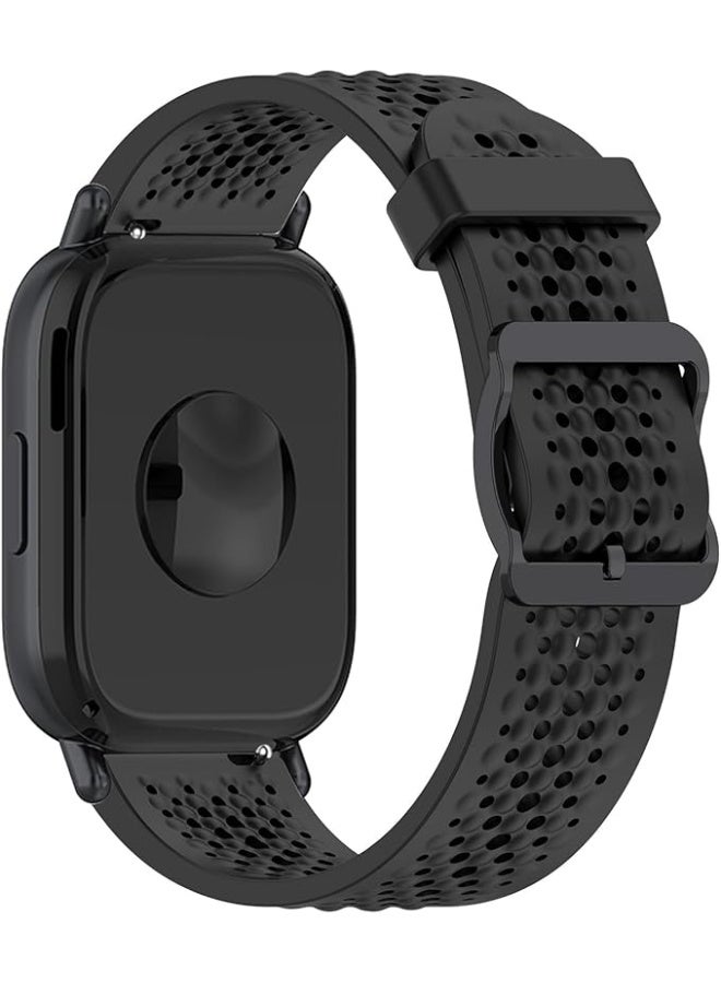 22 mm Silicone Breathable Sport Bracelet For Xiaomi Redmi Watch 5 Active/Redmi Watch 5 Lite Strap, 22mm Adjustable Armband Watchbands Quick Wristband Watch Strap Bands - Image 5