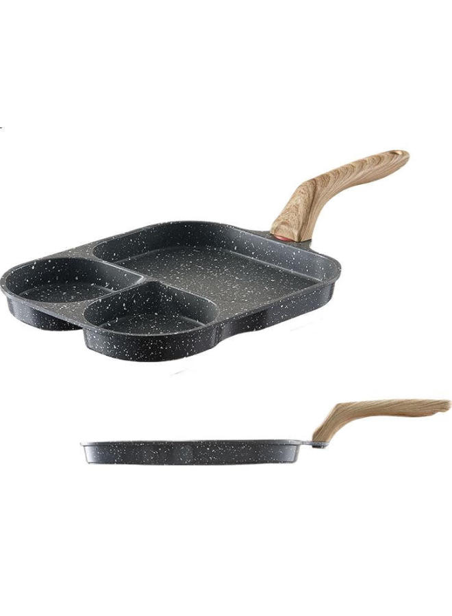 Asd Non-Stick Maifanshi Color Egg Frying Pan 18Cm Three-Hole Egg Frying Pan Electric Stove Universal Jl18K11Wg - Image 3