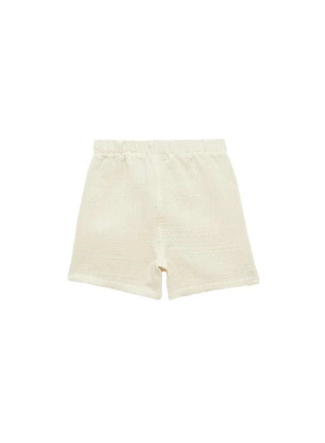 Koton  Basic Muslin Shorts for Men | Best Price UAE