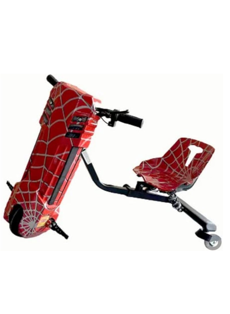 NTECH 36V Electric 360 9MPH Drifting Scooter 3-Wheel Ride On Toy Bike For Kids with Key and Lights Powered Drift Tricycle - Image 1