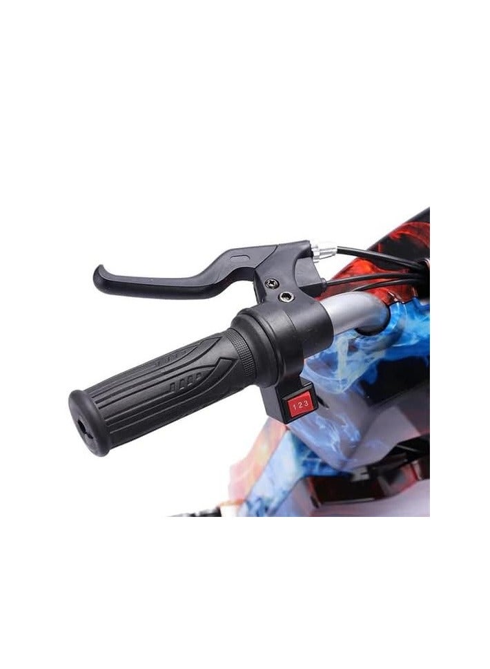 NTECH 36V Electric 360 9MPH Drifting Scooter 3-Wheel Ride On Toy Bike For Kids with Key and Lights Powered Drift Tricycle - Image 2