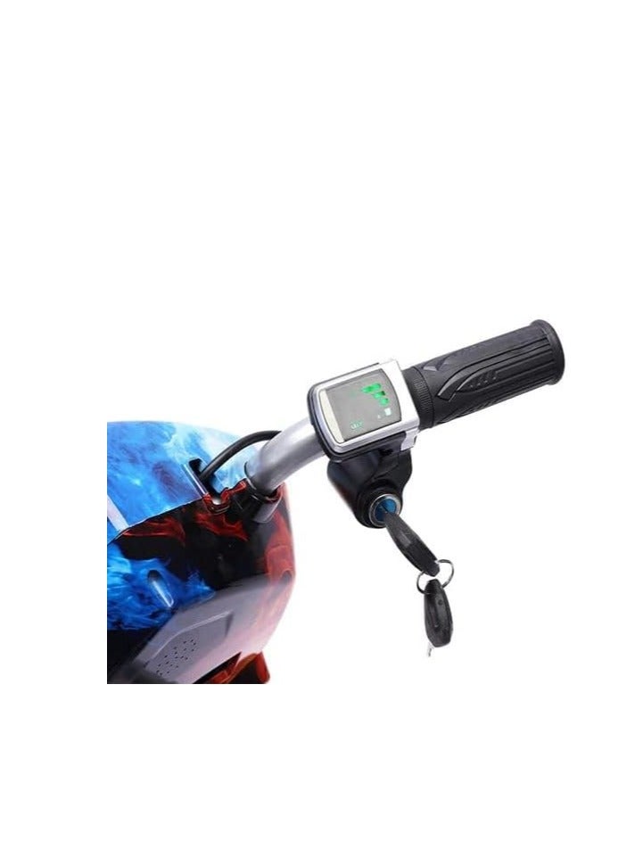 NTECH 36V Electric 360 9MPH Drifting Scooter 3-Wheel Ride On Toy Bike For Kids with Key and Lights Powered Drift Tricycle - Image 3