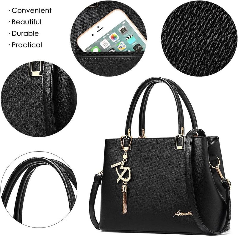ToLFE Womens Purses and Handbags Shoulder Bags Ladies Designer Top Handle Satchel Tote Bag - Image 5