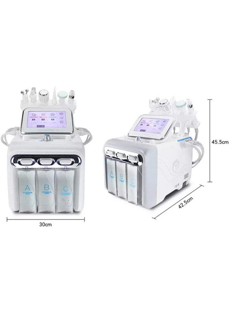 7-in-1 skin rejuvenation device with water, hydrogen, oxygen, and microbubbles; it suctions out blackheads, deeply cleanses, and rejuvenates the skin. - Image 2