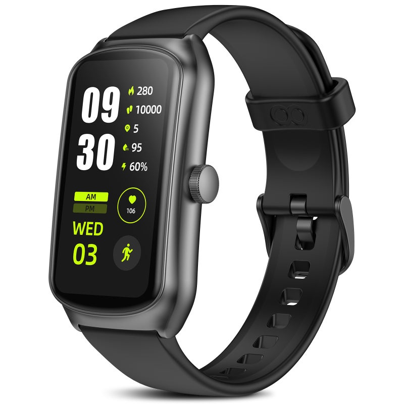 anyloop ALB2 Smartwatch All Day Heart Rate/Swim/Sleep/Calorie/Step Tracker, IP68 Waterproof Smartwatch 100+ Sport Modes, Men's and Women's Fitness Sports Watch - Image 1