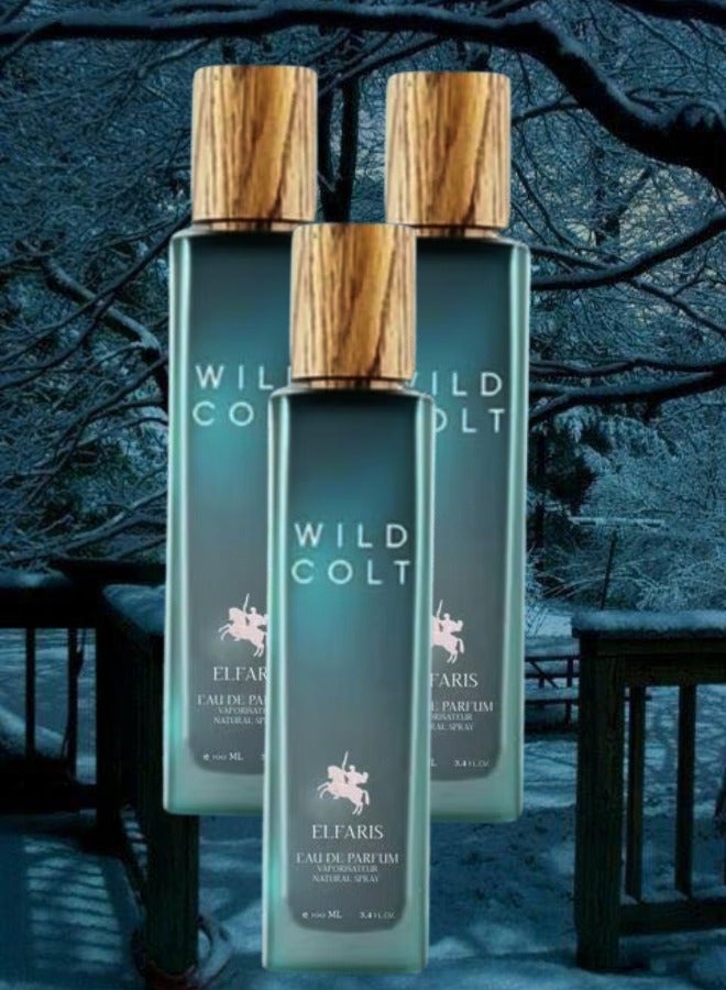 الفارس 3 قطع عطر وايلد كولت 100مل - Image 1