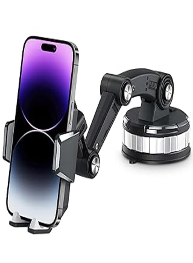 Phone Mount for Car Center Console Stack Super Adsorption Phone Holder On-Board Support Clamp Bracket Hands-Free Universal