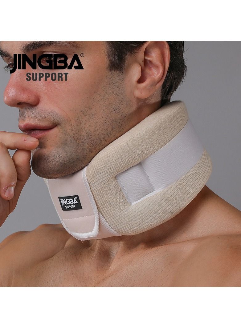 JINGBA SUPPORT دعم جينغبا قابل للتعديل لدعم الرقبة الثابت واقي رياضي حجم L - Image 3